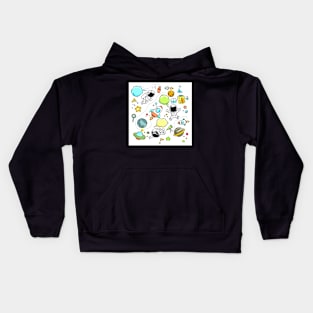 Skech cartoon caracters Kids Hoodie